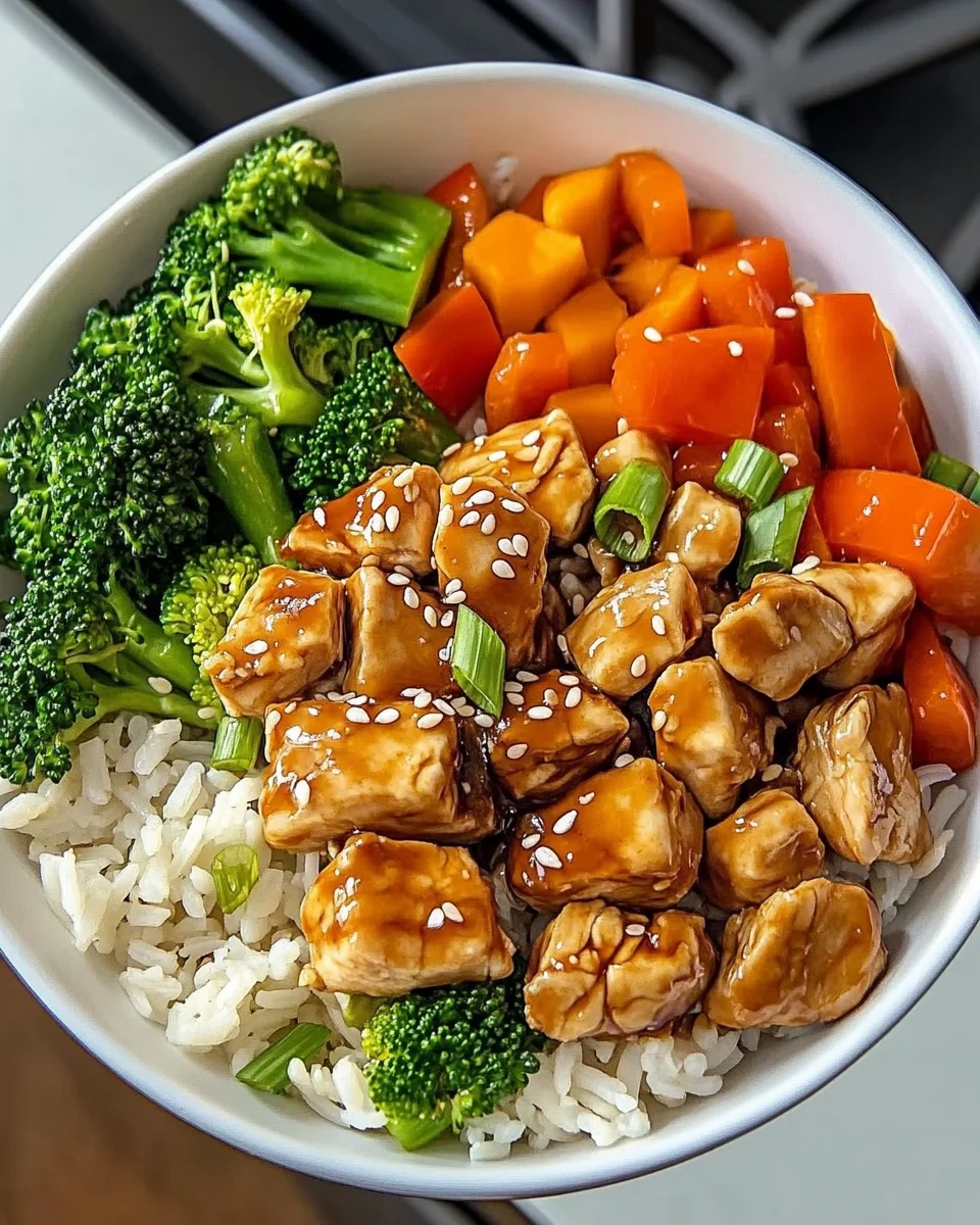 Teriyaki Chicken Rice Bowl: Quick and Tasty Meal Idea!