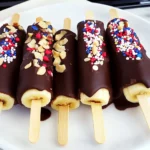 Frozen Chocolate-Covered Bananas