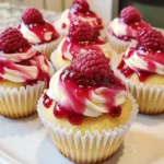 Raspberry Cheesecake Cupcakes