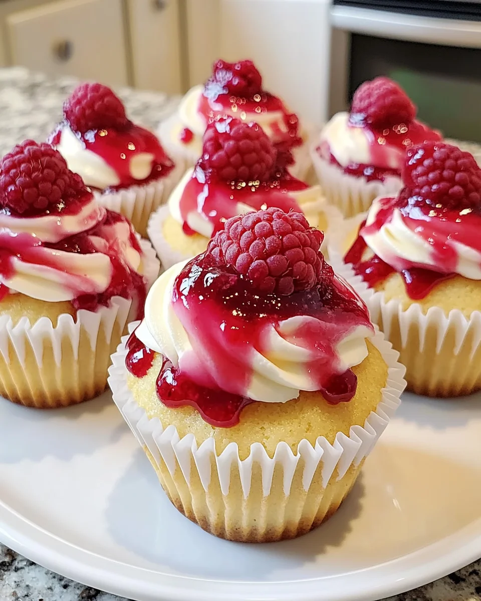 Raspberry Cheesecake Cupcakes: Delight in Every Bite!