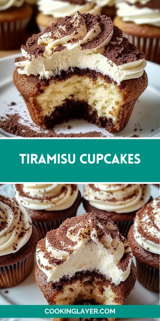 Tiramisu Cupcakes