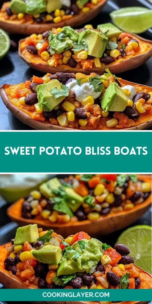 Sweet Potato Bliss Boats
