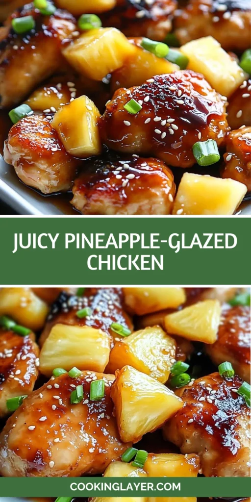Juicy Pineapple-Glazed Chicken
