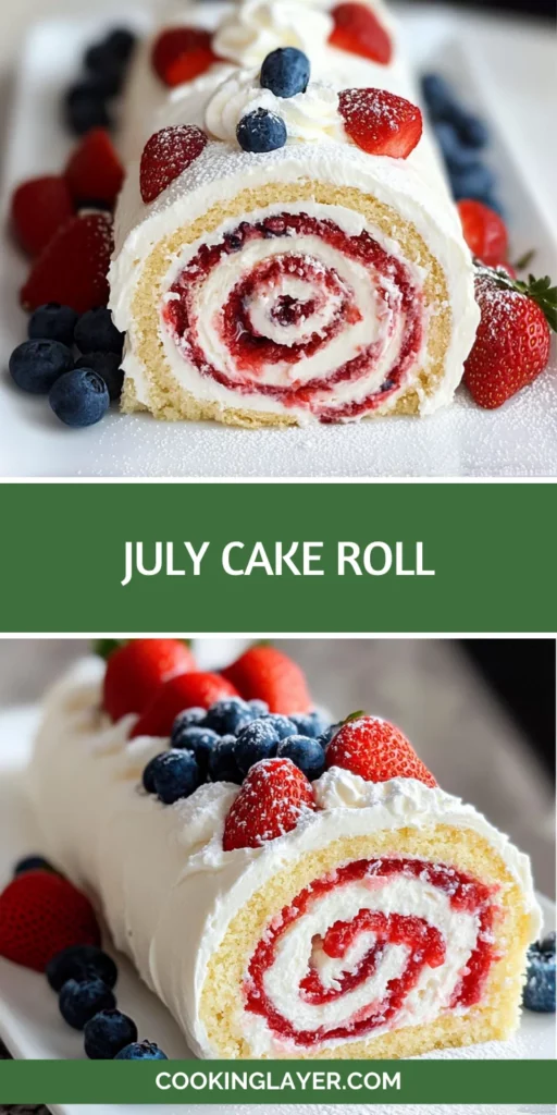 July Cake Roll