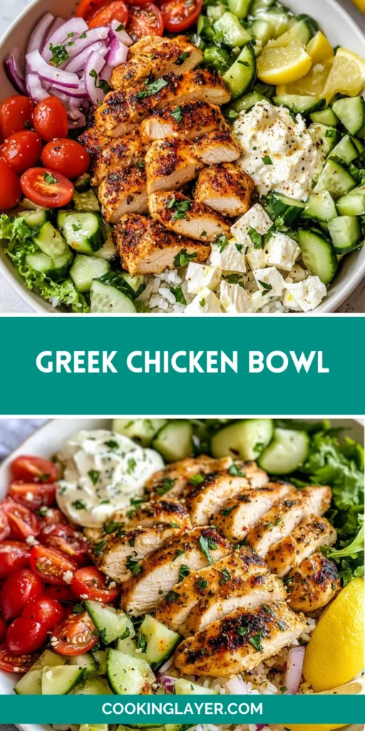 Greek Chicken Bowl