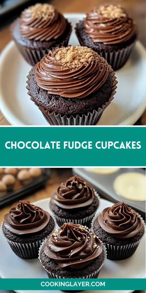 Chocolate Fudge Cupcakes