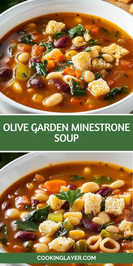 Olive Garden Minestrone Soup