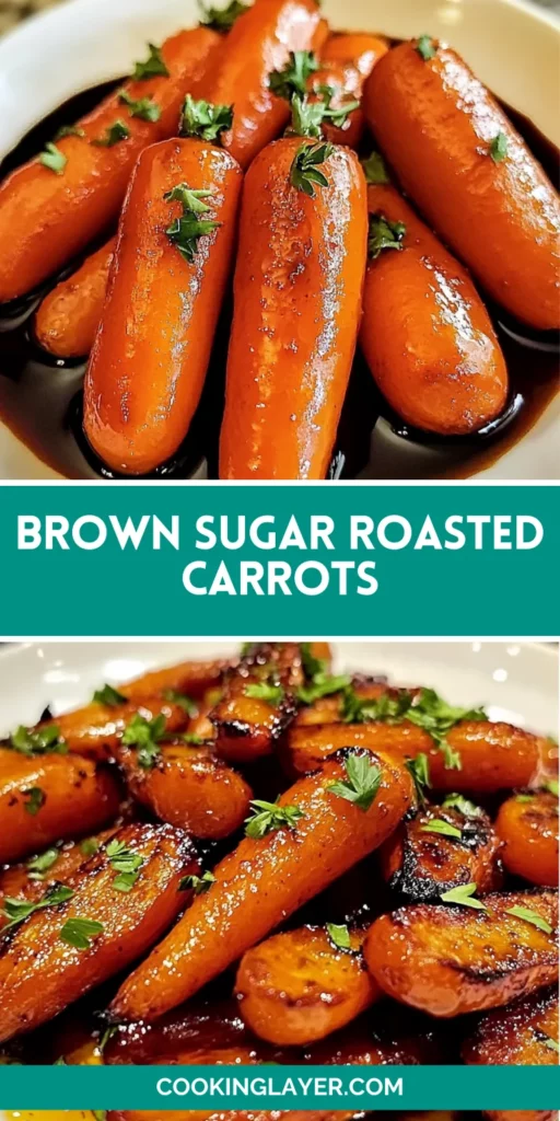 brown sugar roasted carrots