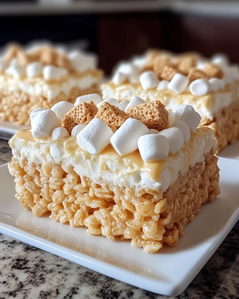 Banana Pudding Rice Krispie Treats