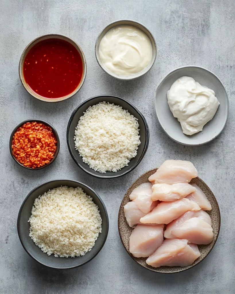 Bang Bang Chicken Bowl