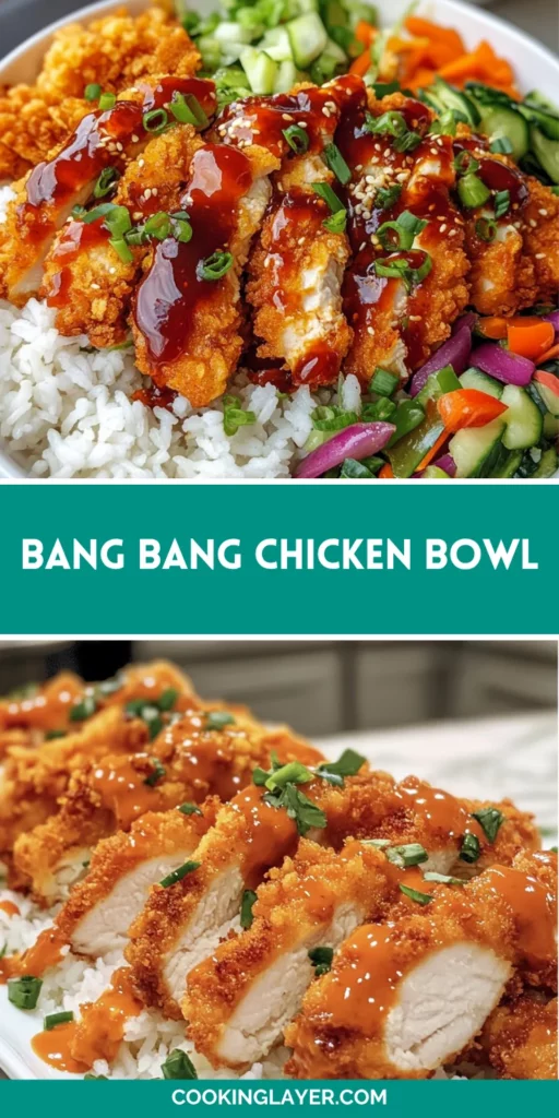 Bang Bang Chicken Bowl