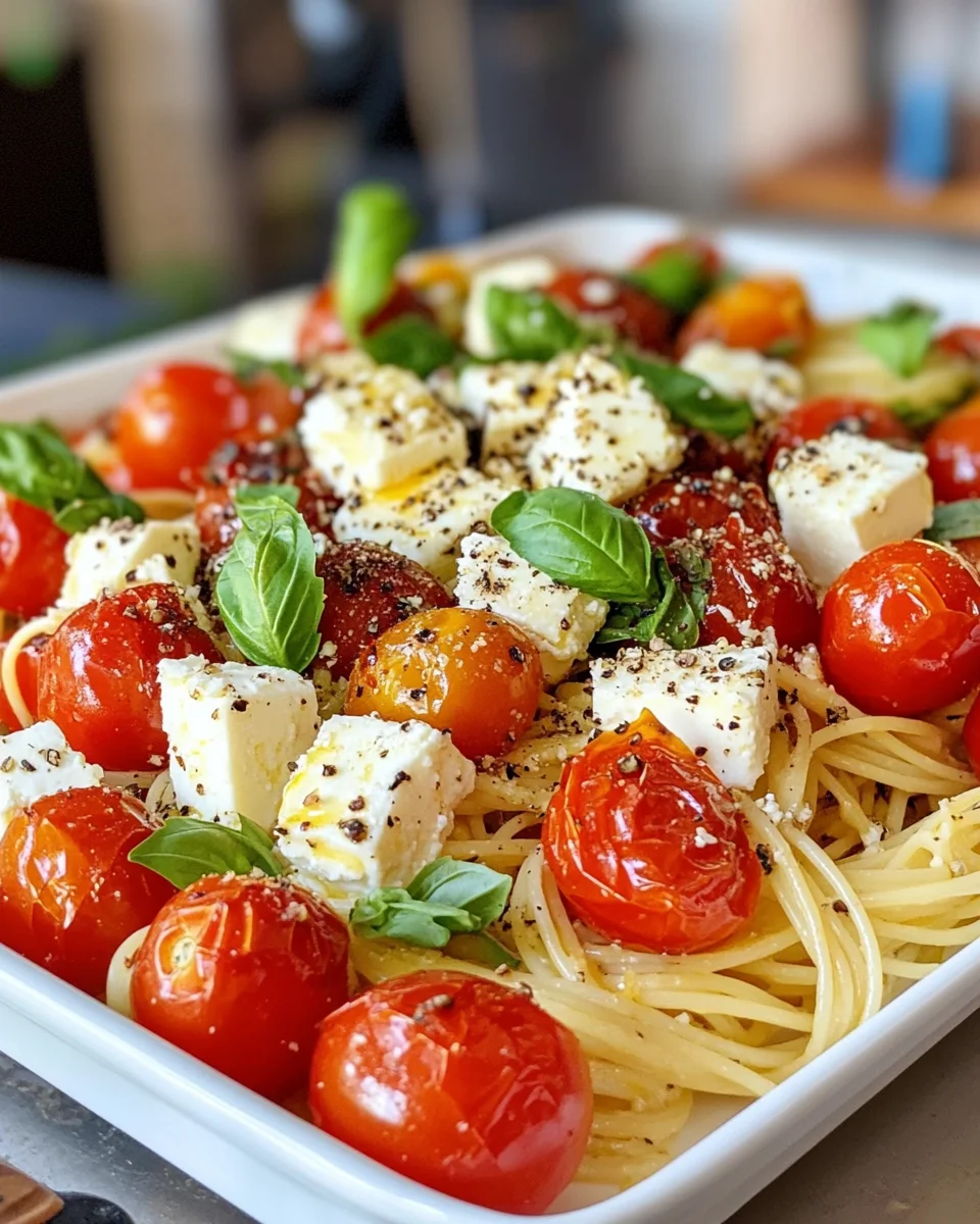 Best Baked Feta Pasta with Vegetables You’ll Love!