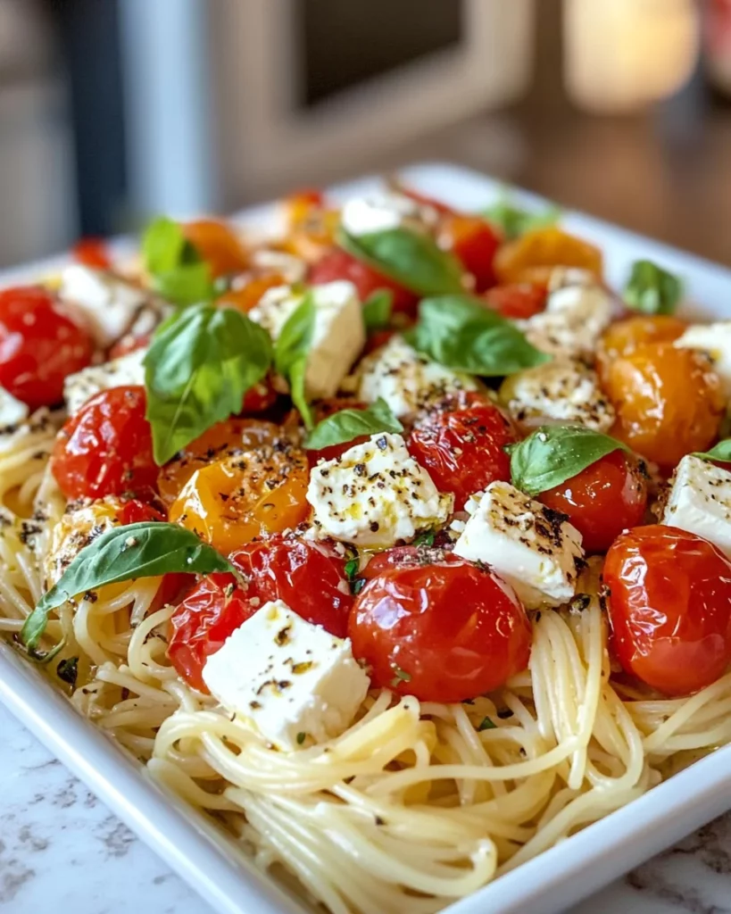 Best Baked Feta Pasta with Vegetables