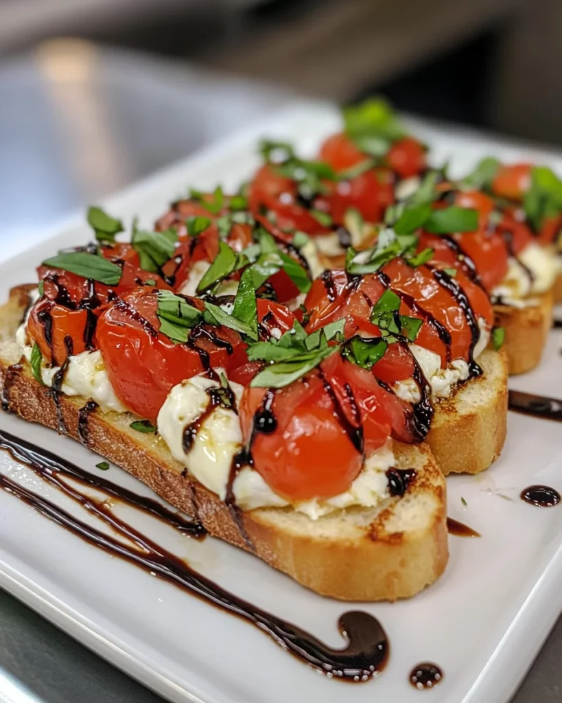 Burrata Bruschetta