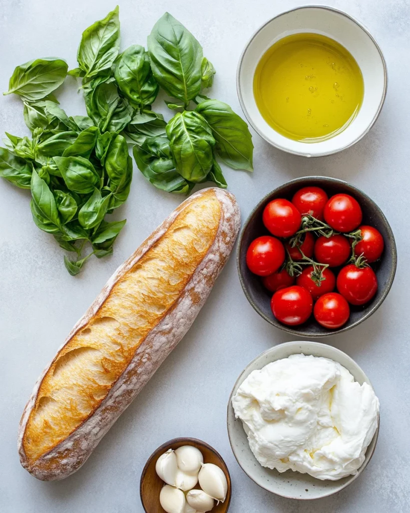Burrata Bruschetta