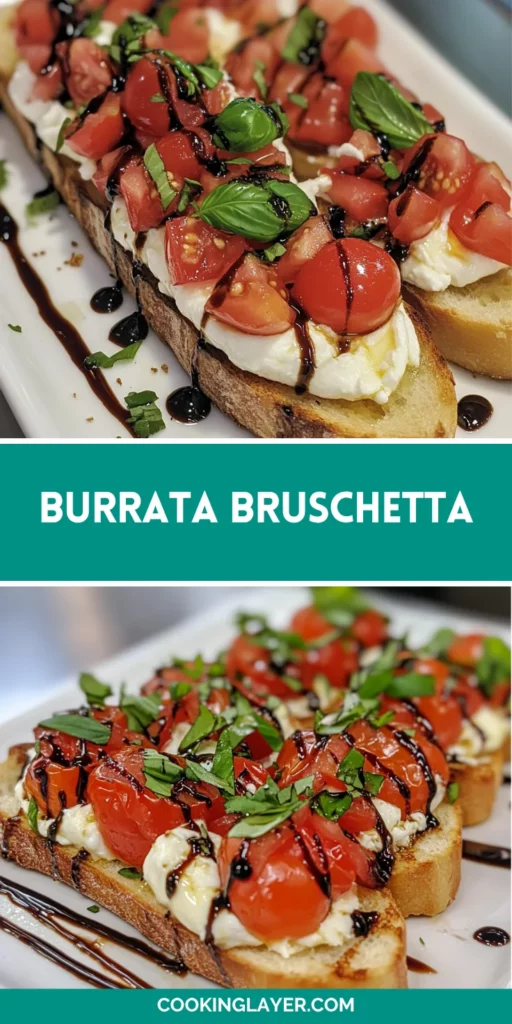 Burrata Bruschetta