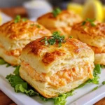 Cheddar Cheese Biscuit Lobster Sandwich