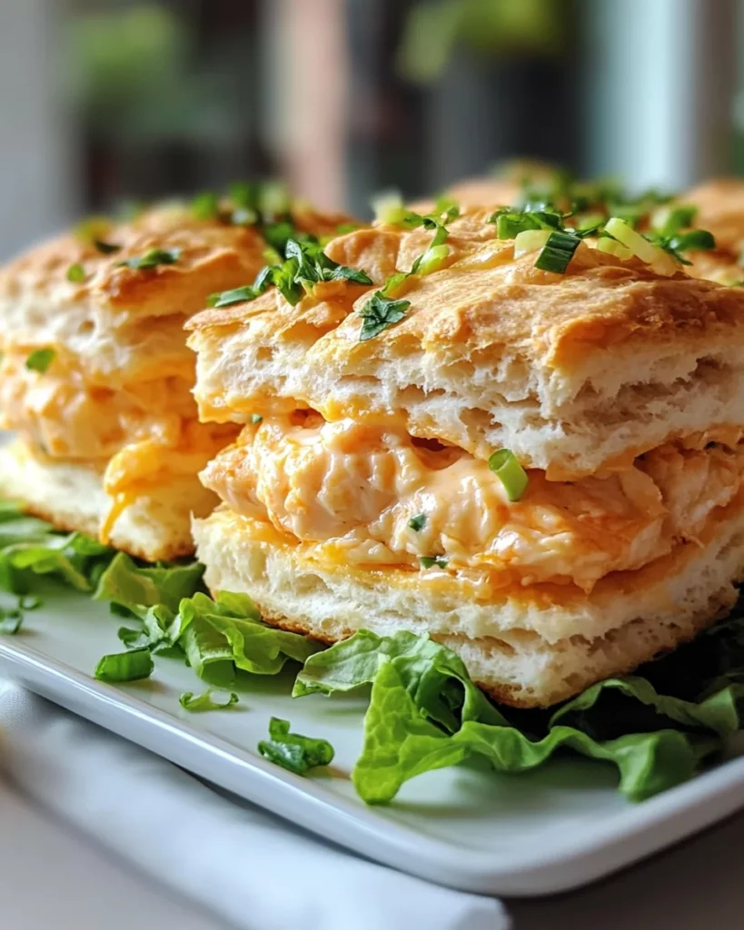 Cheddar Cheese Biscuit Lobster Sandwich
