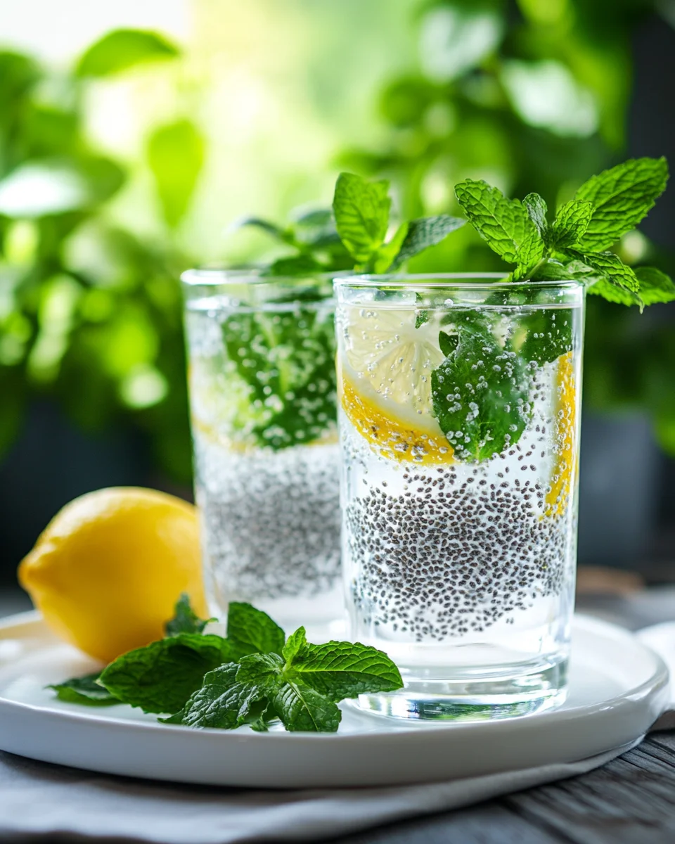 Chia Seed Water: Refresh with This Simple Recipe!