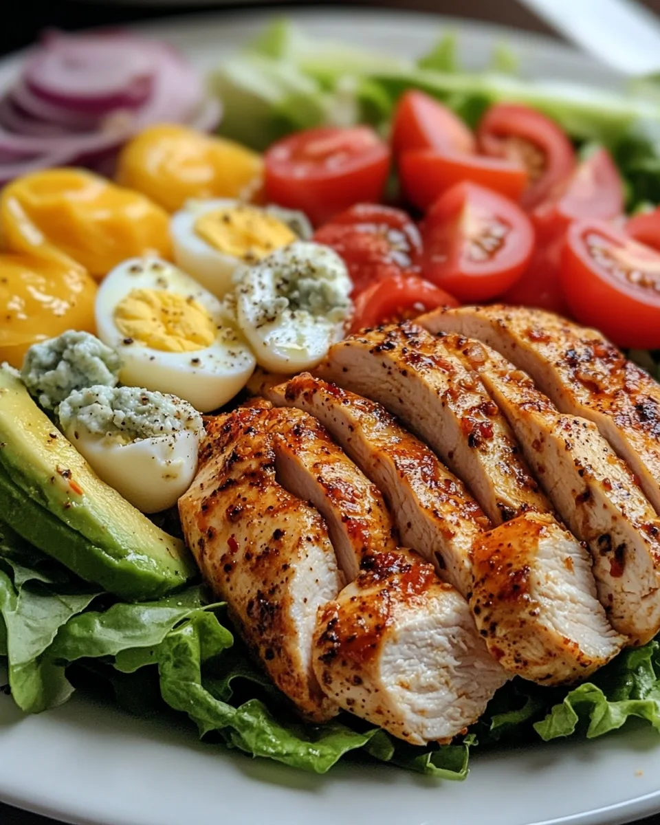 Chicken Cobb Salad: A Must-Try Delight for Lunchtime!