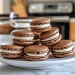 Chocolate Macarons