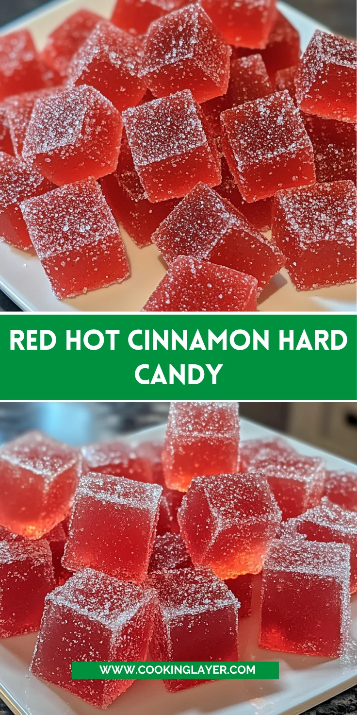 Red Hot Cinnamon Hard Candy: A Fiery Sweet Delight!