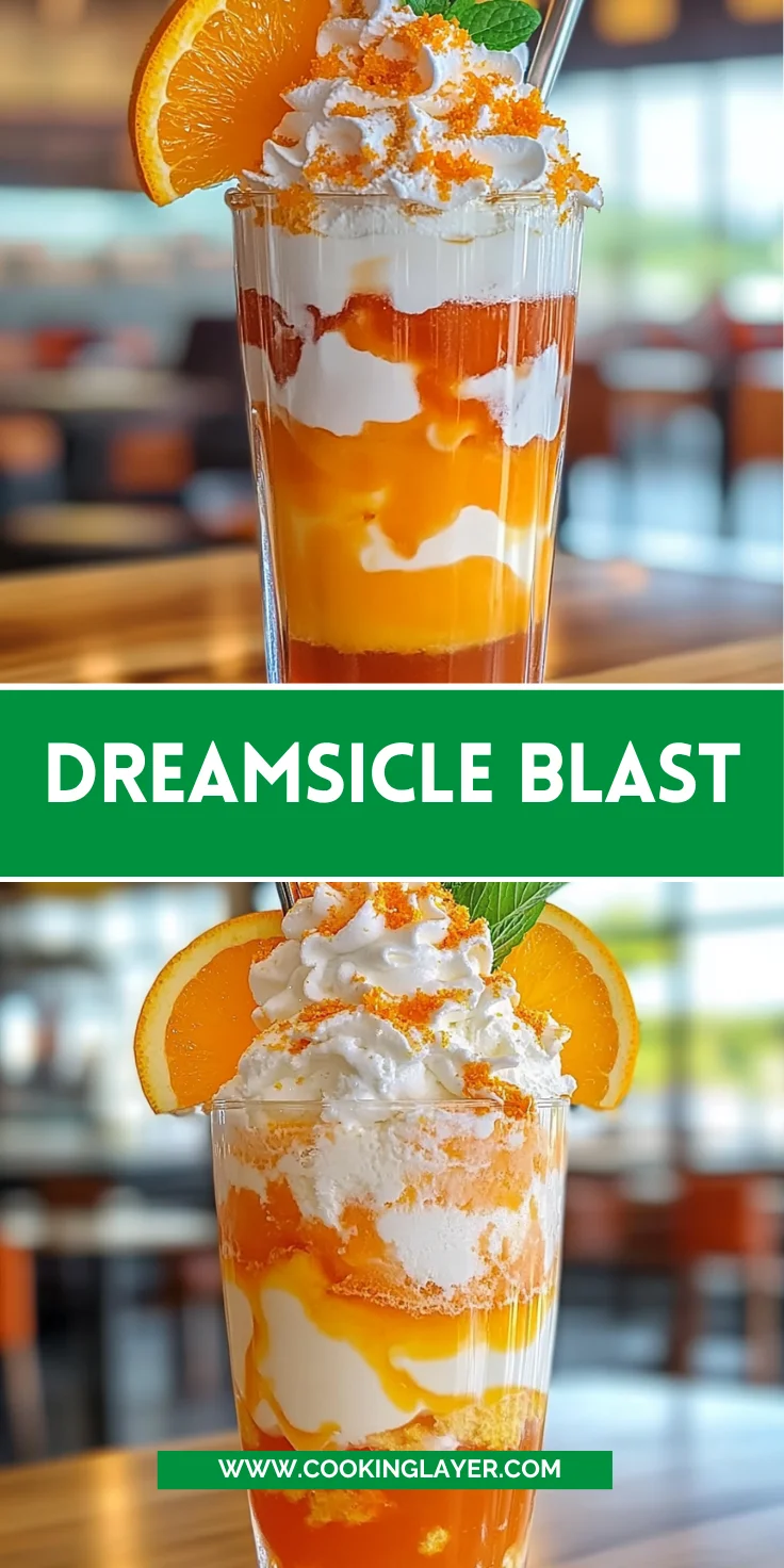 Dreamsicle Blast: Refreshing Creamy Delight Revealed!