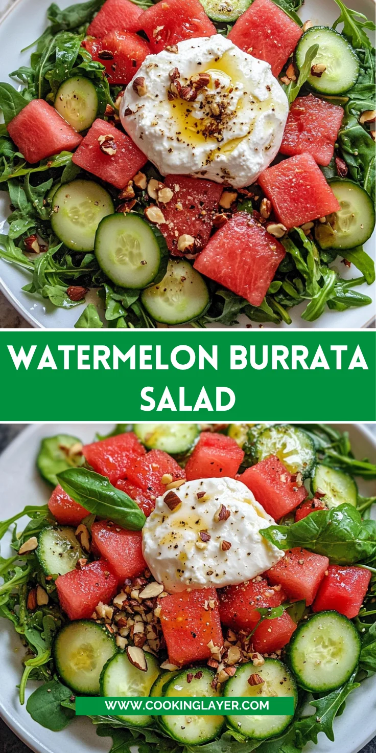 Watermelon Burrata Salad