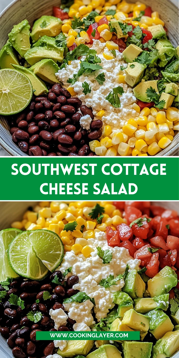 Southwest Cottage Cheese Salad: A Refreshing Delight!