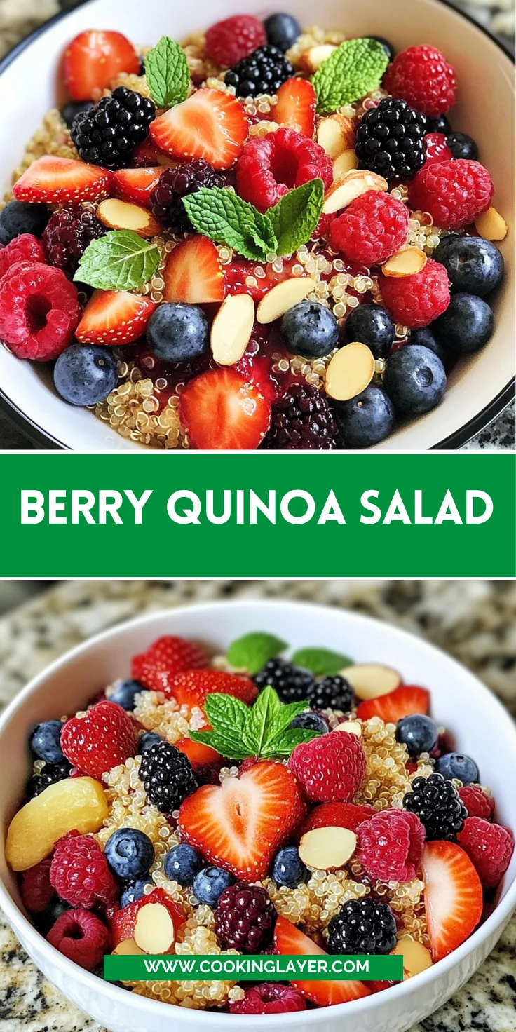 Berry Quinoa Salad