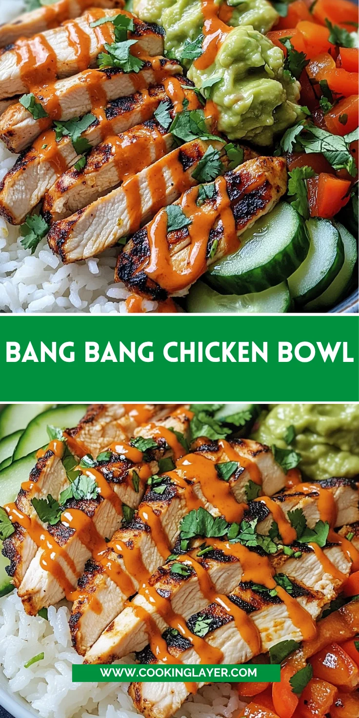 Bang Bang Chicken Bowl