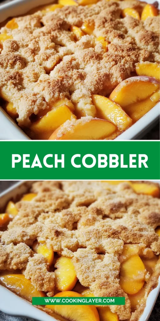 Peach Cobbler