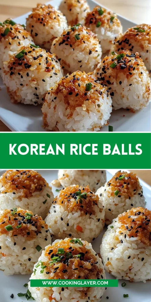 Korean Rice Balls