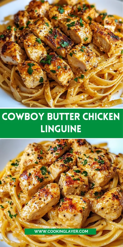 Cowboy Butter Chicken Linguine
