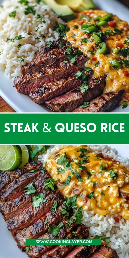 Steak & Queso Rice