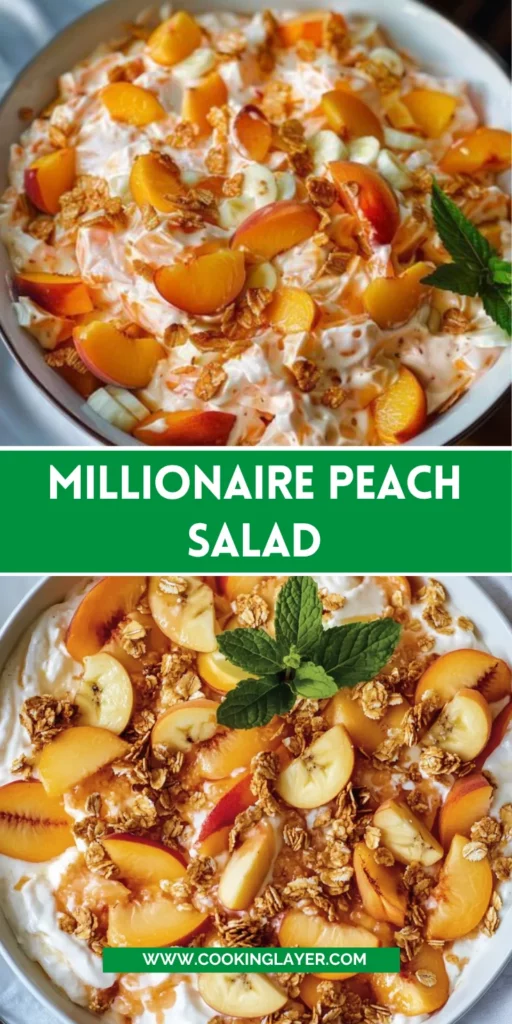 Millionaire Peach Salad