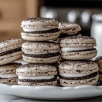 Cookies and Cream Macarons