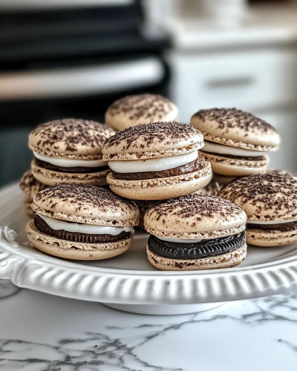 Cookies and Cream Macarons: A Sweet Surprise Recipe
