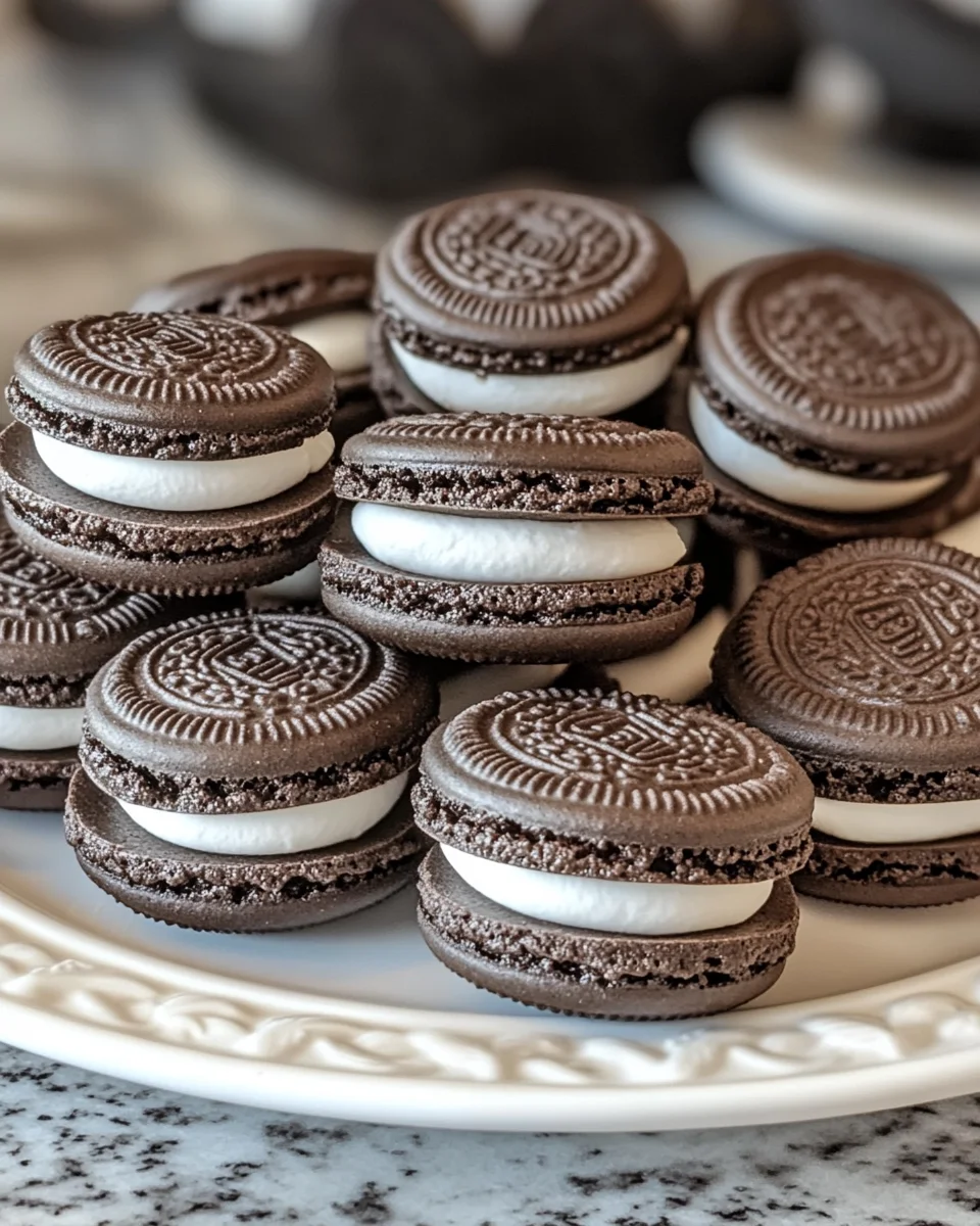 Crispy Chewy and Creamy Oreo Macarons You’ll Love!