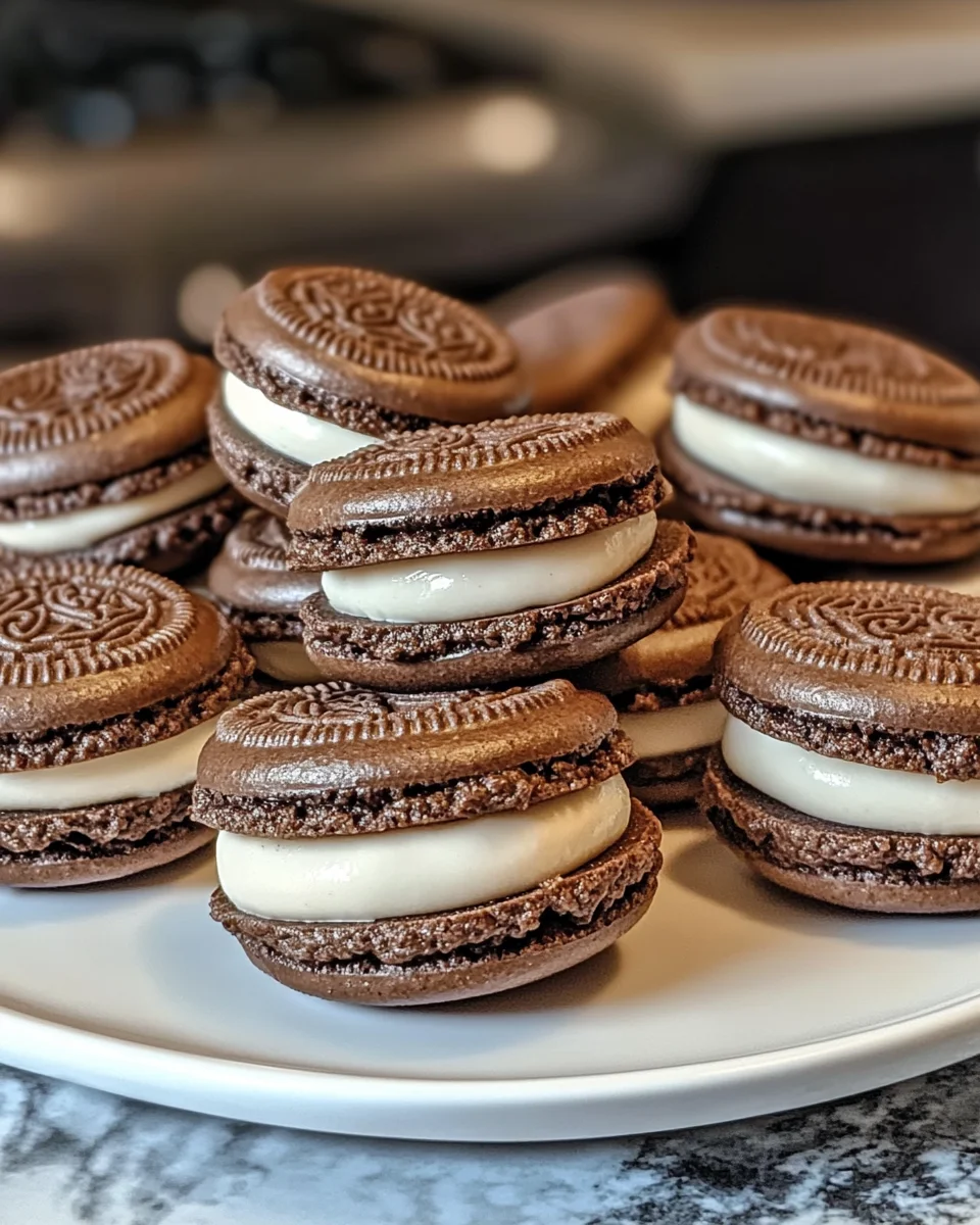 Crispy Chewy and Creamy Oreo Macarons You Must Try!