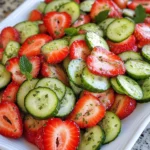 Cucumber Strawberry Salad