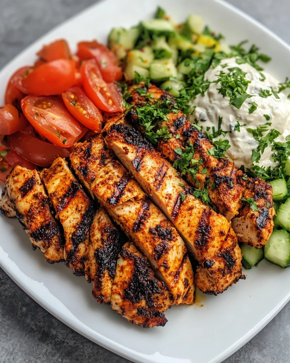 Grilled Chicken Shawarma Bowl: A Flavorful Delight Awaits!