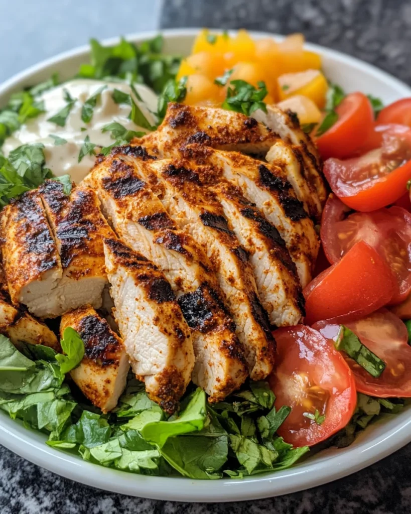 Grilled Chicken Shawarma Bowl