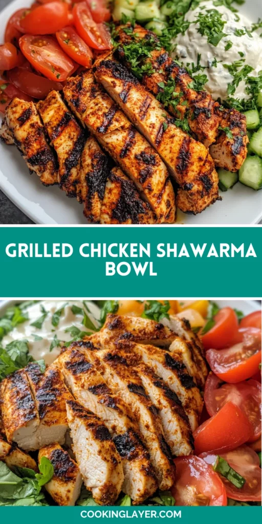 Grilled Chicken Shawarma Bowl
