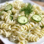 Healthy Cucumber Pasta Salad