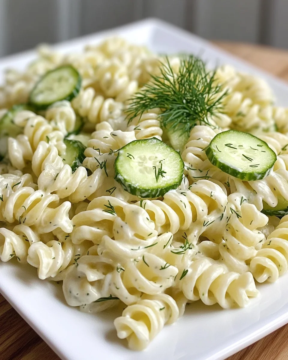 Healthy Cucumber Pasta Salad: A Refreshing Delight Awaits!