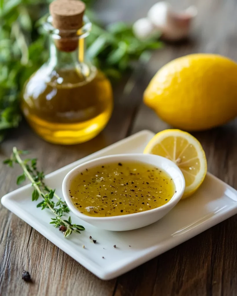 Honey Lemon Vinaigrette Salad Dressing
