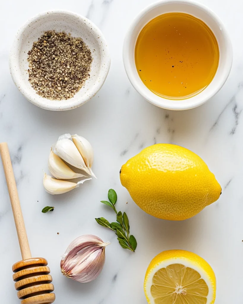 Honey Lemon Vinaigrette Salad Dressing