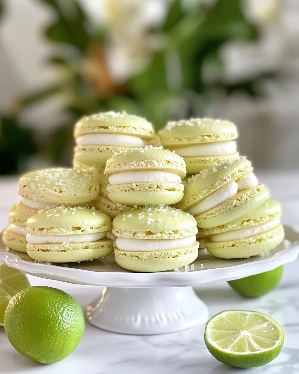 Key Lime Macarons: A Tangy Delight Awaiting You!