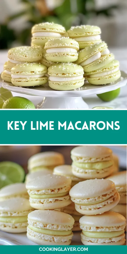 Key Lime Macarons